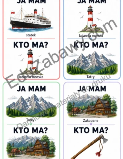 Karty pracy: Ja mam, kto ma: Patriotyczne 42