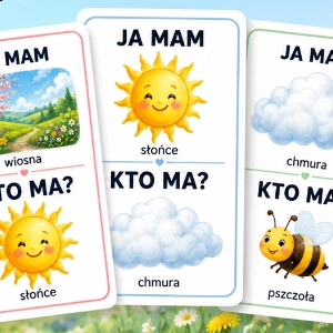 Karty pracy: Majowa łąka