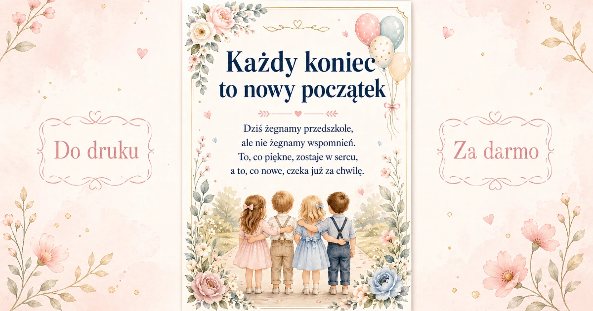Każdy koniec to nowy początek
