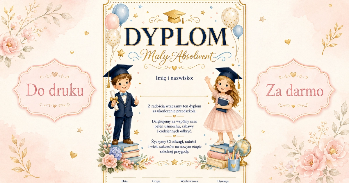 Dyplom: Mały Absolwent