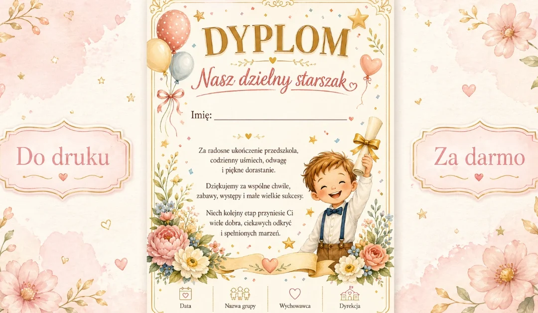 Dyplom: Nasz dzielny starszak
