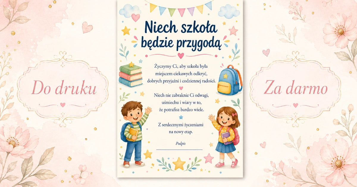 Niech szkoła będzie przygodą