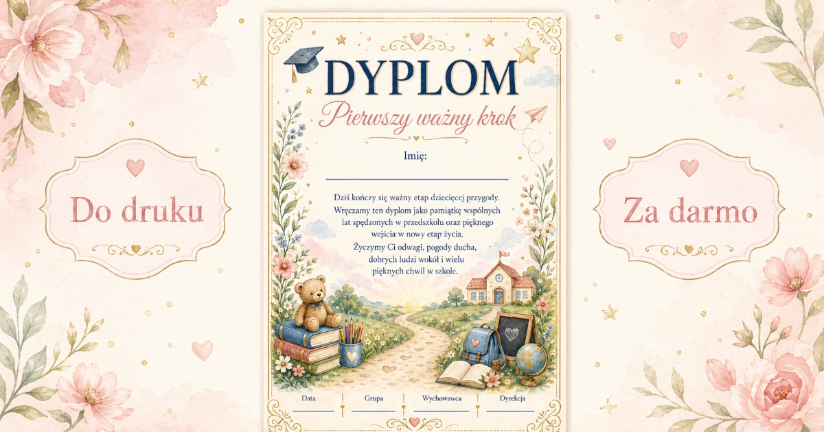 Dyplom: Pierwszy ważny krok