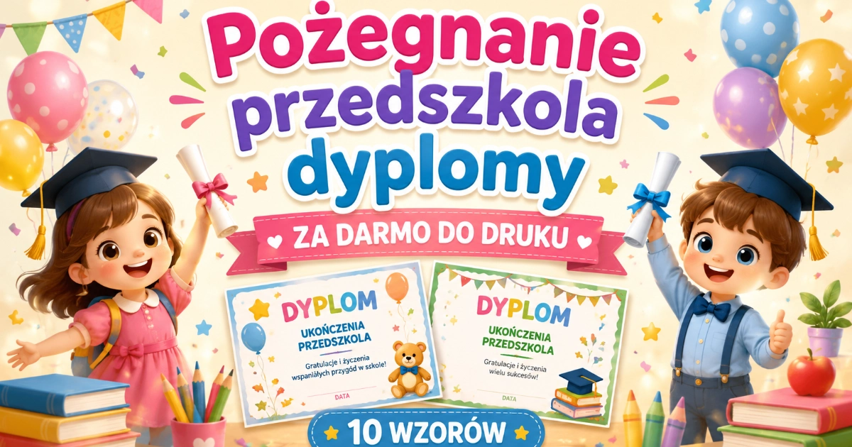 Pożegnanie Przedszkola: Dyplomy