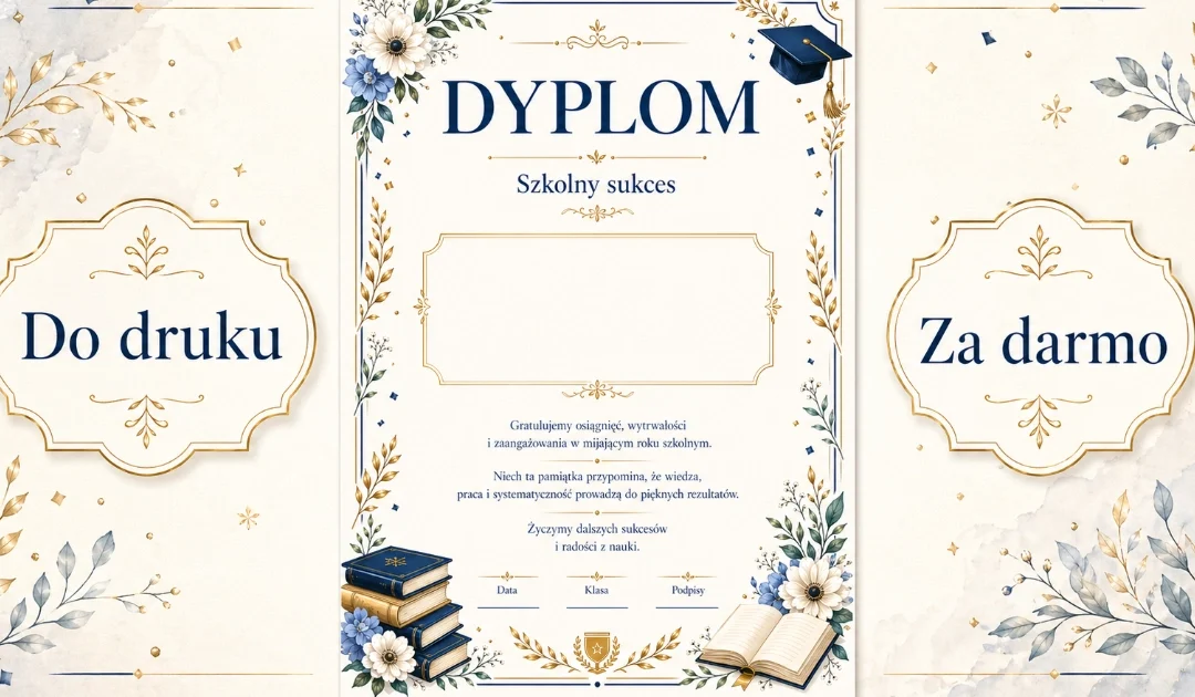 Dyplom: Szkolny sukces