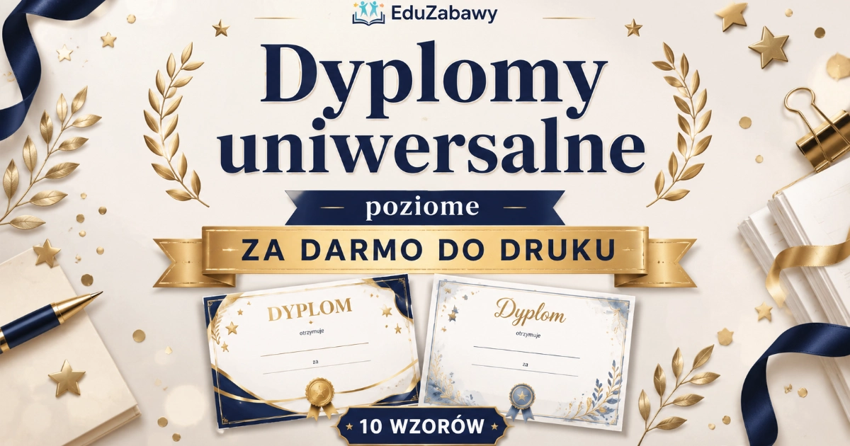 Dyplomy uniwersalne (poziome)