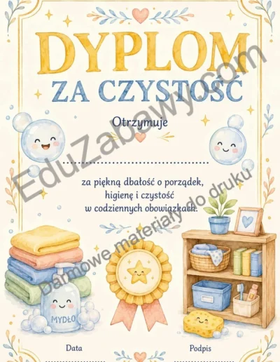 Dyplomy za czystość 39