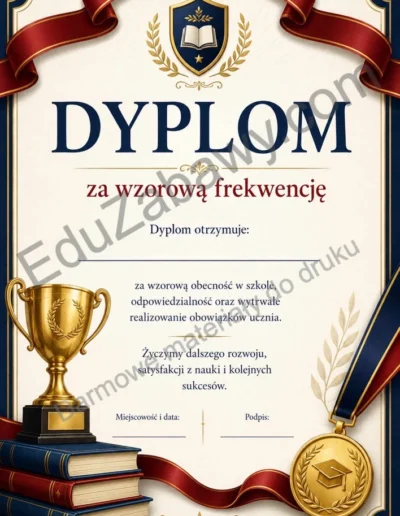 Dyplomy za frekwencję 39