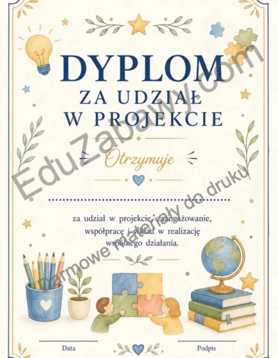 Dyplomy za udział 41