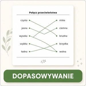 Generator kart pracy: Dopasowywanie