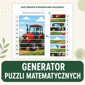 Generator puzzli matematycznych