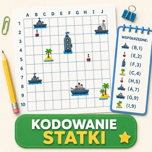 Generator kart pracy: Kodowanie - statki