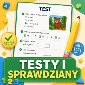 Generator testów / sprawdzianów / quizów Generator testów / sprawdzianów / quizów