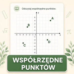 Generator kart pracy: Współrzędne punktów