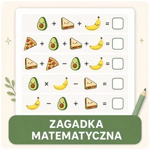 Generator kart pracy: Zagadka matematyczna