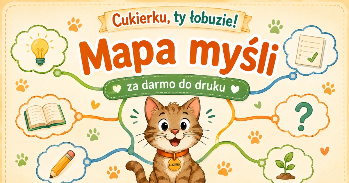 Cukierku, ty łobuzie!: Mapa myśli