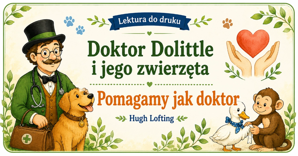 Pomagamy jak doktor Dolittle