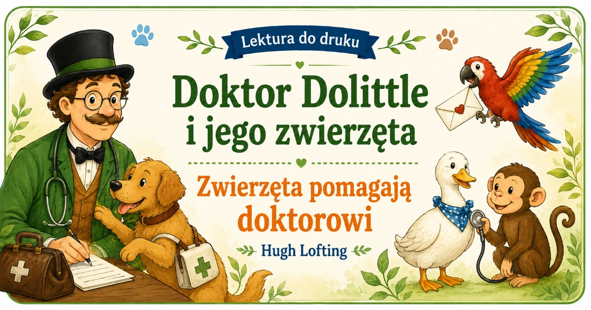 Zwierzęta pomagają doktorowi