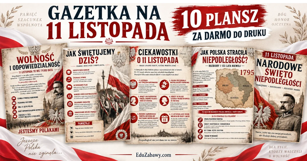 Gazetka szkolna: Narodowe Święto Niepodległości