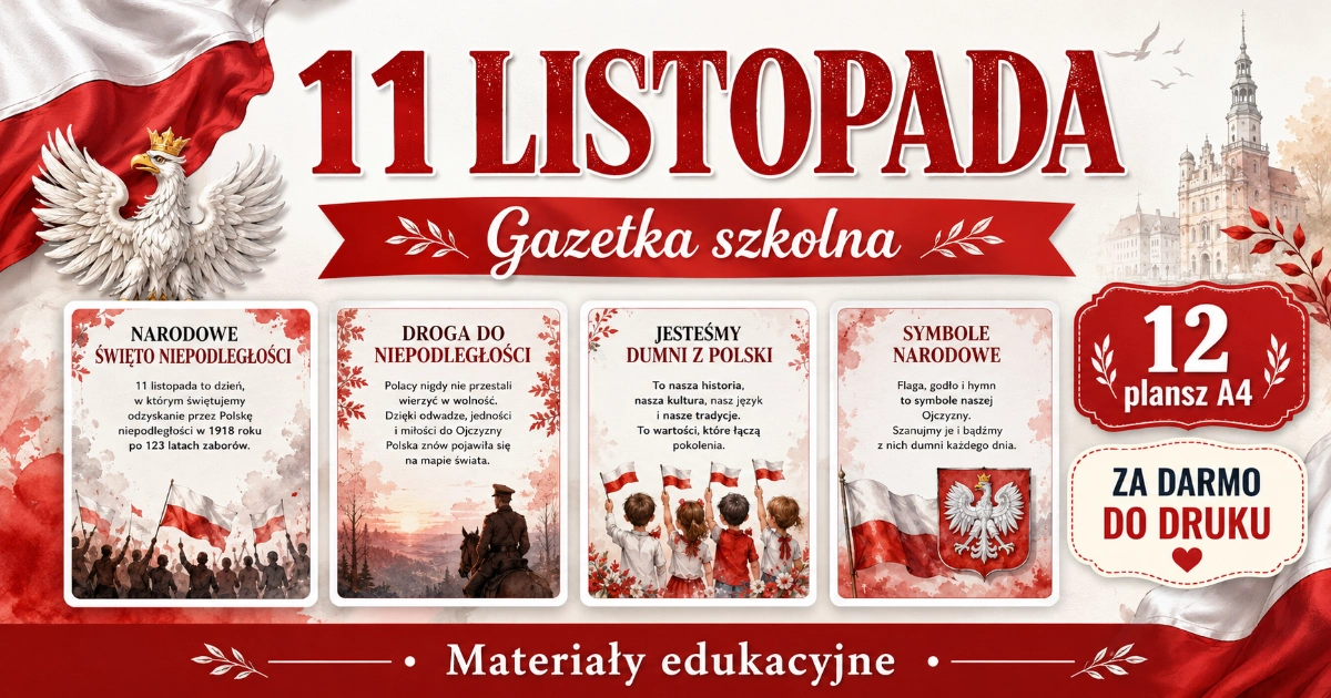 Gazetka11listopada Gazetka szkolna: Narodowe Święto Niepodległości 38