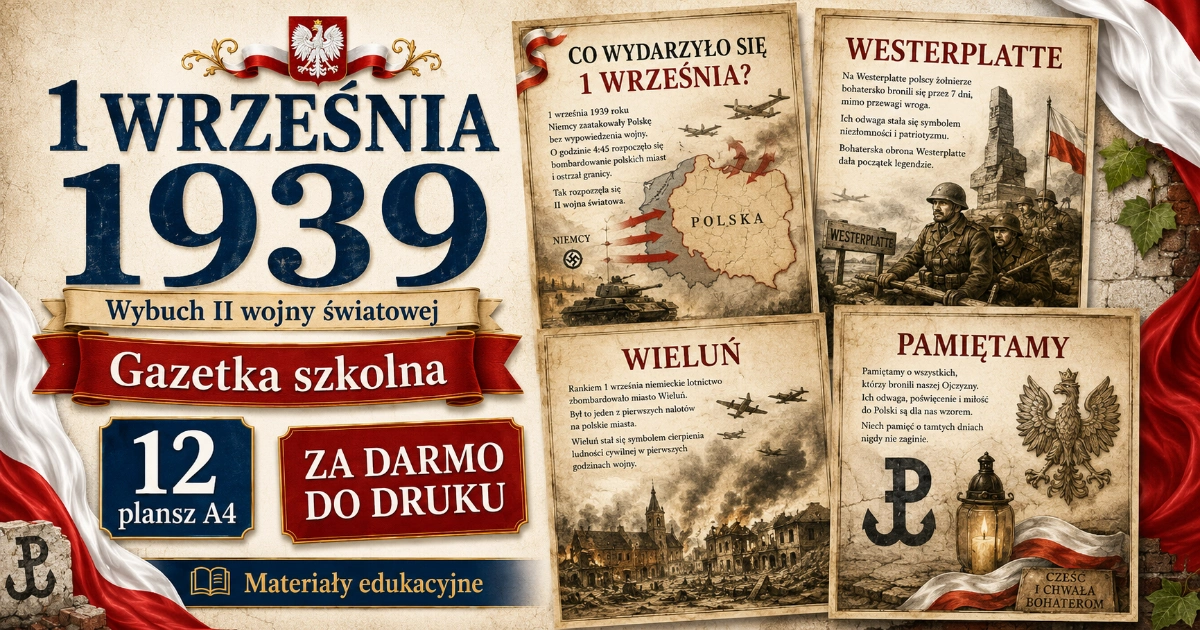 Gazetka szkolna: 1 września 38