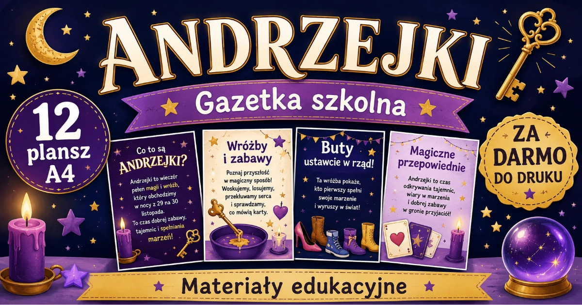 Gazetka szkolna: Andrzejki 38