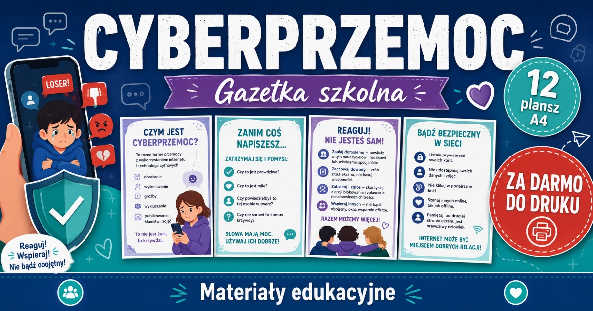 Gazetka szkolna: Cyberprzemoc 38