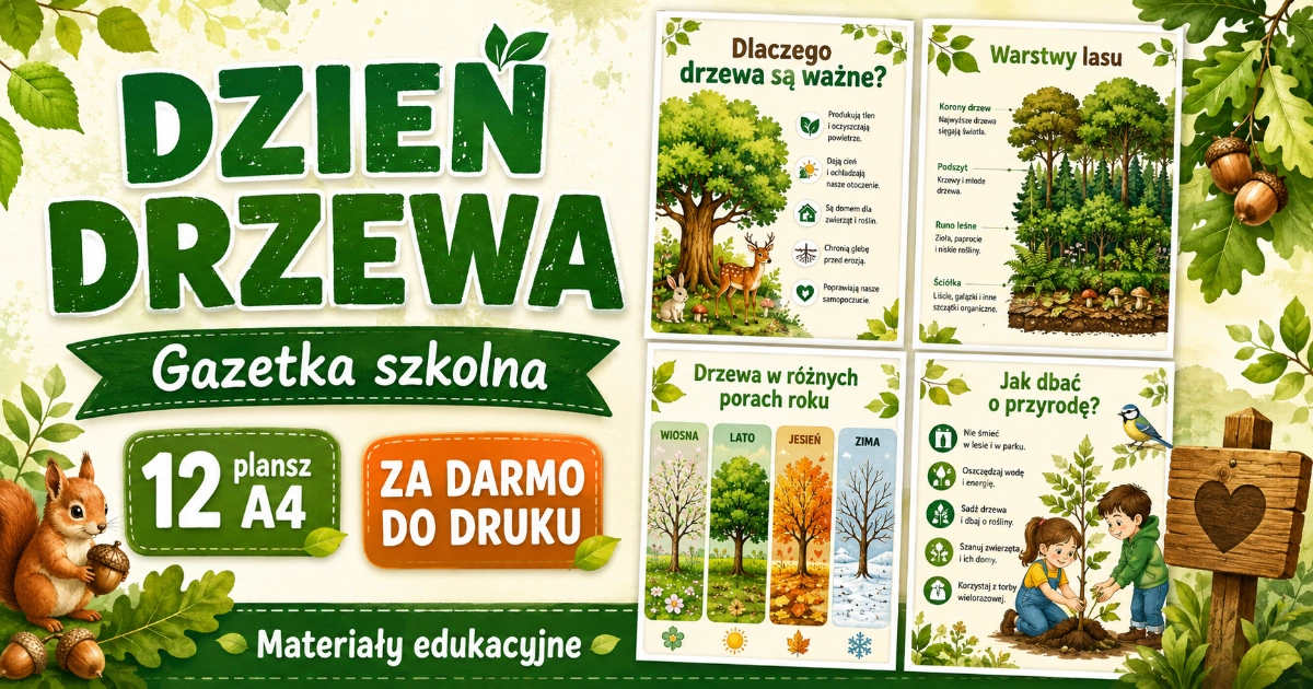 Gazetka szkolna: Święto Drzewa 38