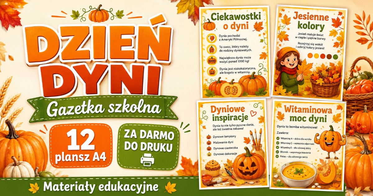 Gazetka szkolna: Październik w przyrodzie 38
