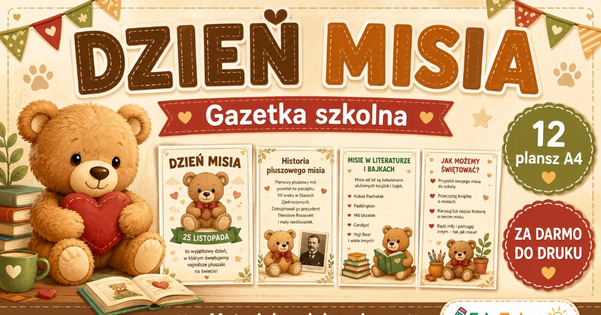 Gazetka szkolna: Dzień Pluszowego Misia 38