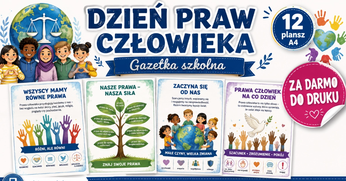 Gazetka szkolna: Dzień Praw Człowieka 38