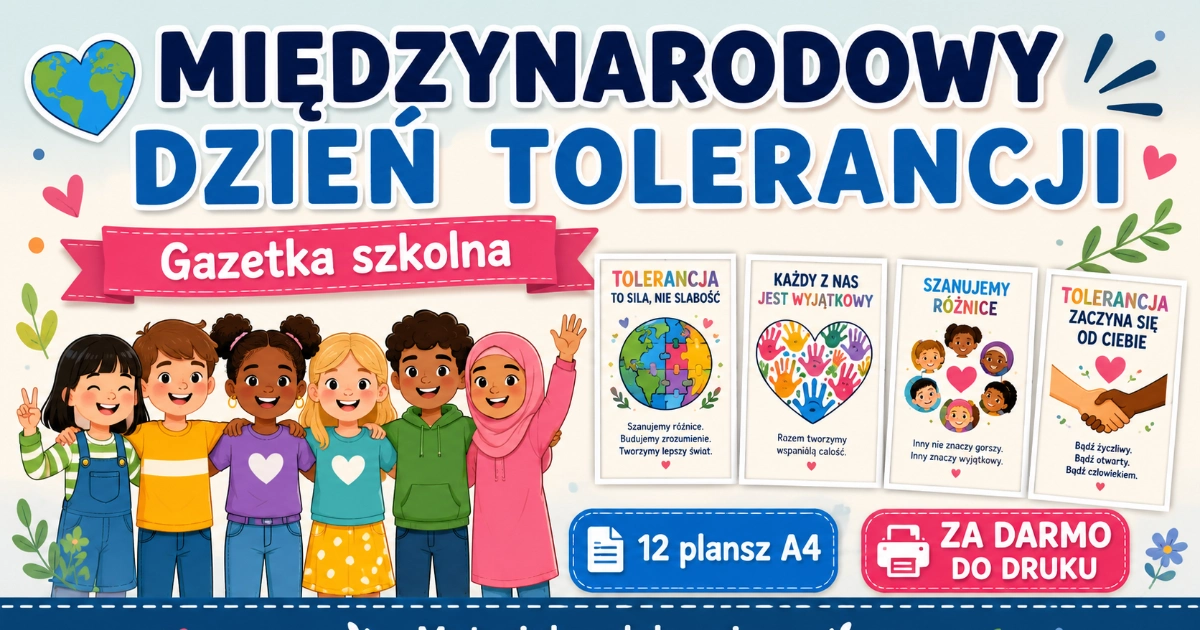 Gazetka szkolna: Dzień tolerancji 38