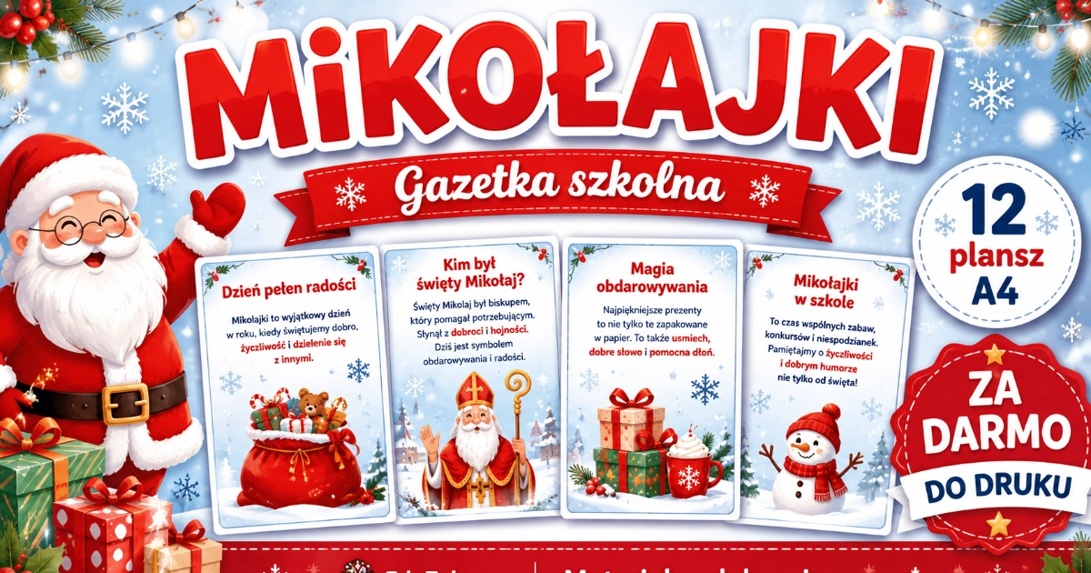 Gazetka szkolna: Mikołajki 38