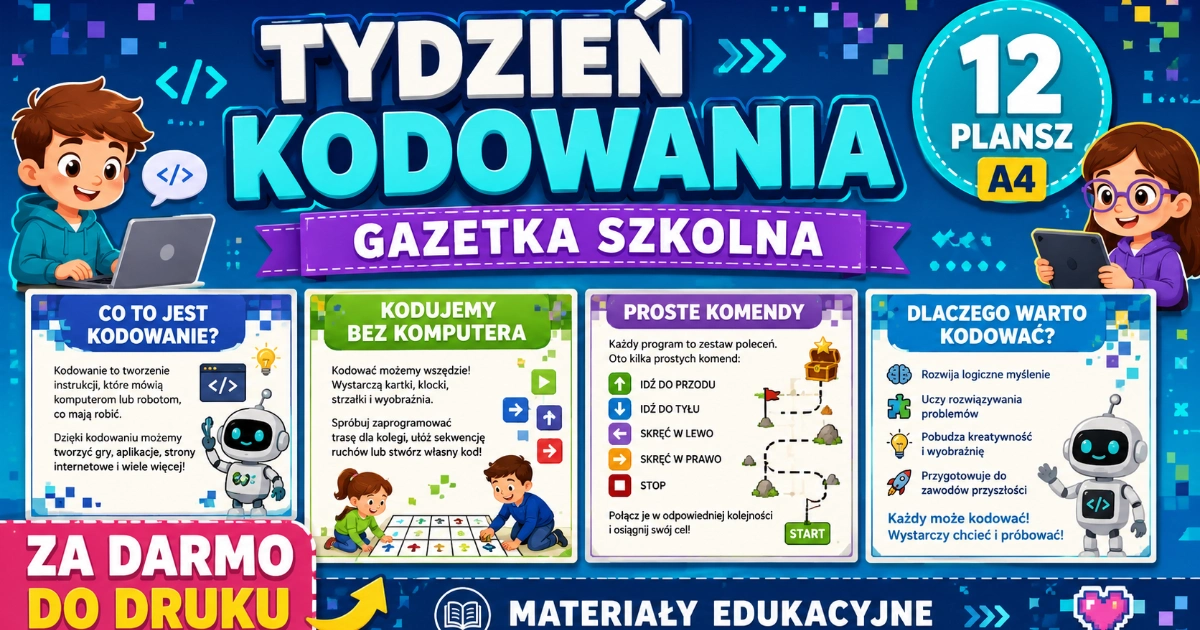 Gazetka szkolna: Tydzień Edukacji Informatycznej 38