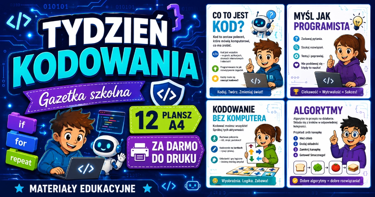 Gazetka szkolna: Europejski Tydzień Kodowania 38