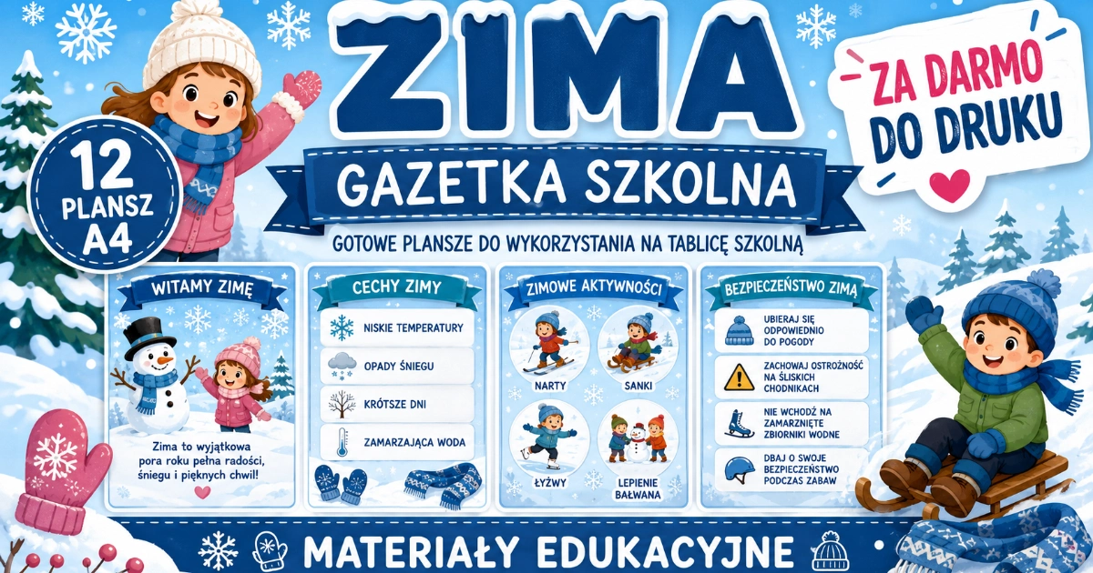 Gazetka szkolna: Zima 38