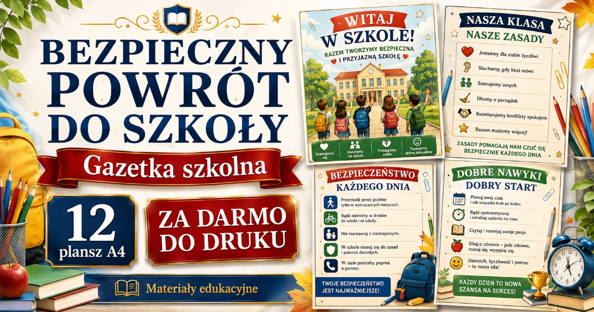 Gazetka szkolna: Bezpieczny powrót do szkoły  38
