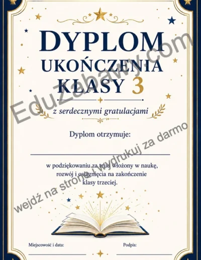 Dyplom ukończenia klasy 3 do druku 40