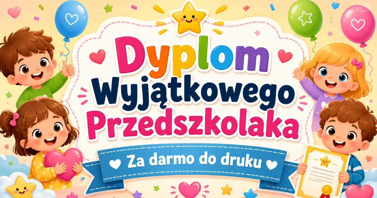 2. Dyplom Wyjątkowego Przedszkolaka Dyplom Wyjątkowego Przedszkolaka do druku 38