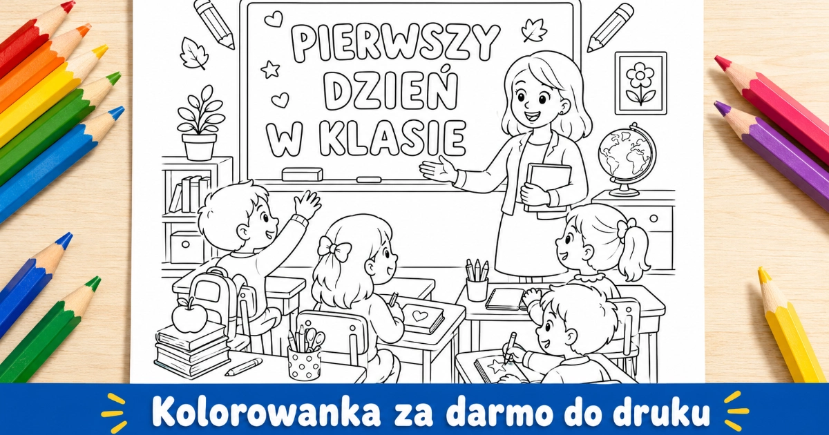 2. Kolorowanka „Pierwszy dzień w klasie” Kolorowanka „Pierwszy dzień w klasie” 38