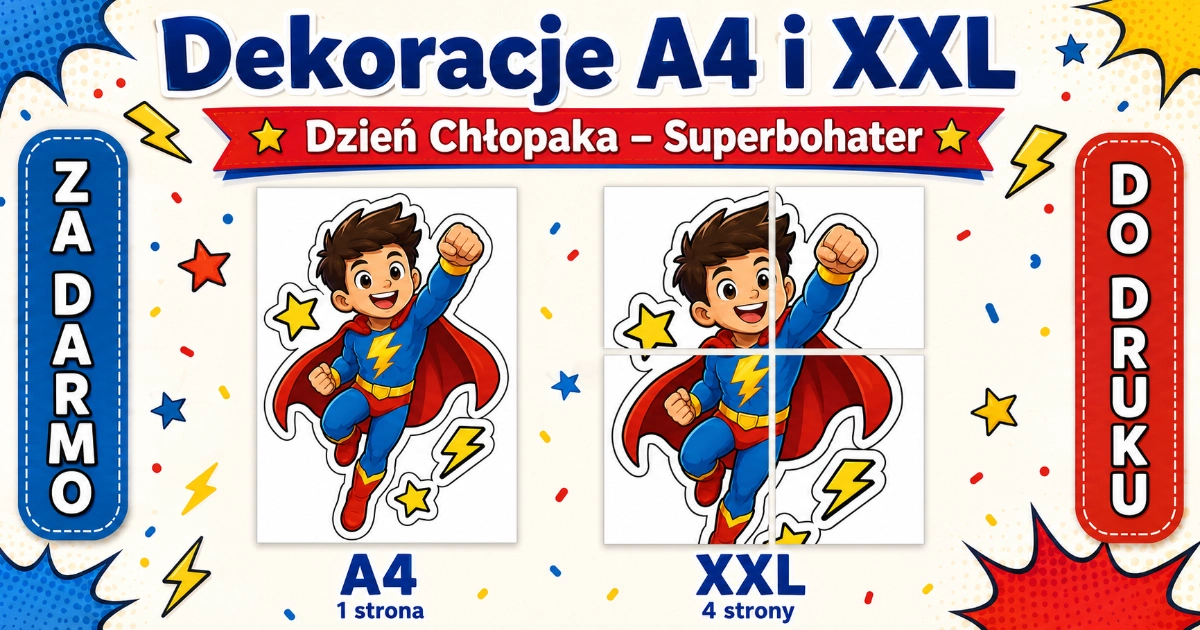 Superbohater na Dzień Chłopaka