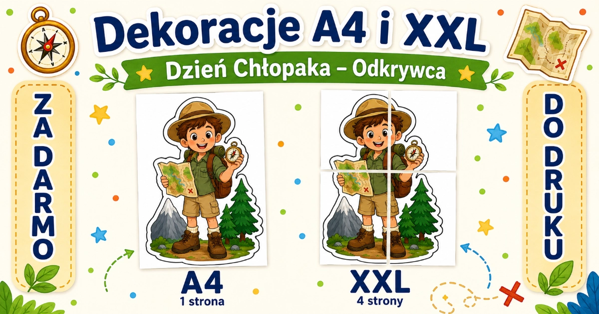 Młody odkrywca na Dzień Chłopaka