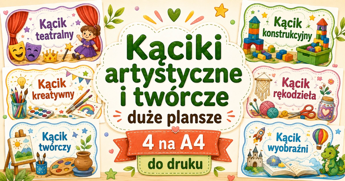Kąciki tematyczne 3/5 – duży rozmiar