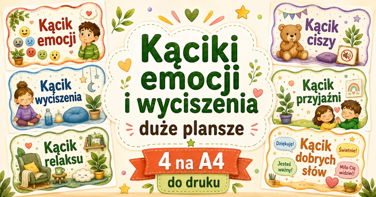 Kąciki tematyczne 4/5 – duży rozmiar