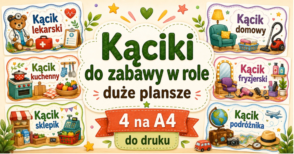 Kąciki tematyczne 5/5 – duży rozmiar