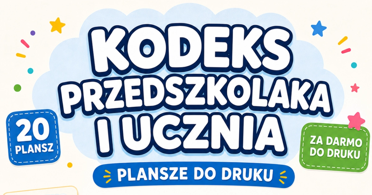 Kodeks przedszkolaka i ucznia
