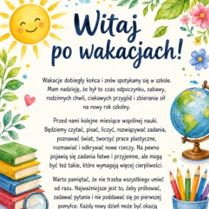 Listy powitalne Listy powitalne