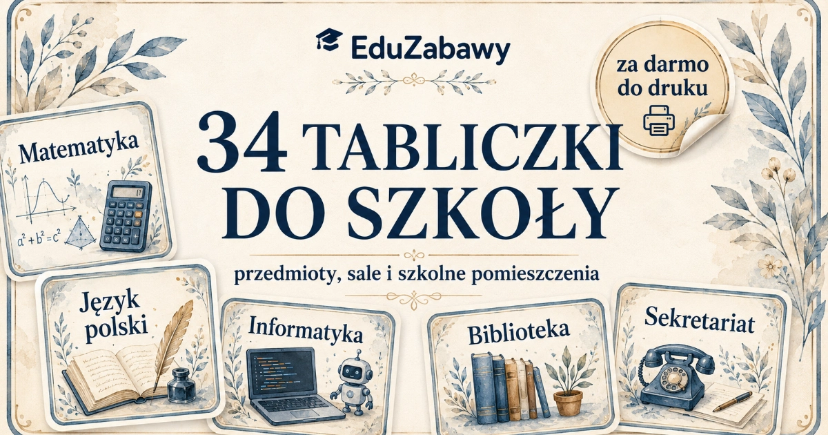 Tabliczki z przedmiotami 38