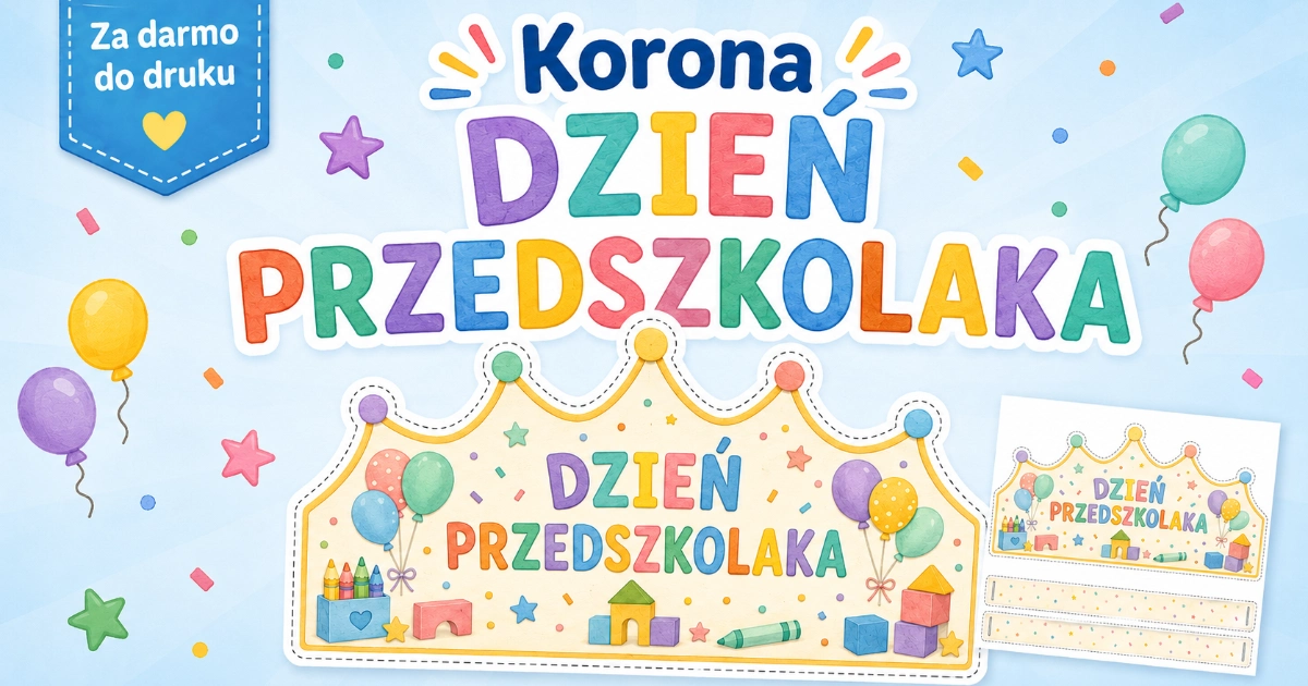 Korona: Dzień Przedszkolaka do druku