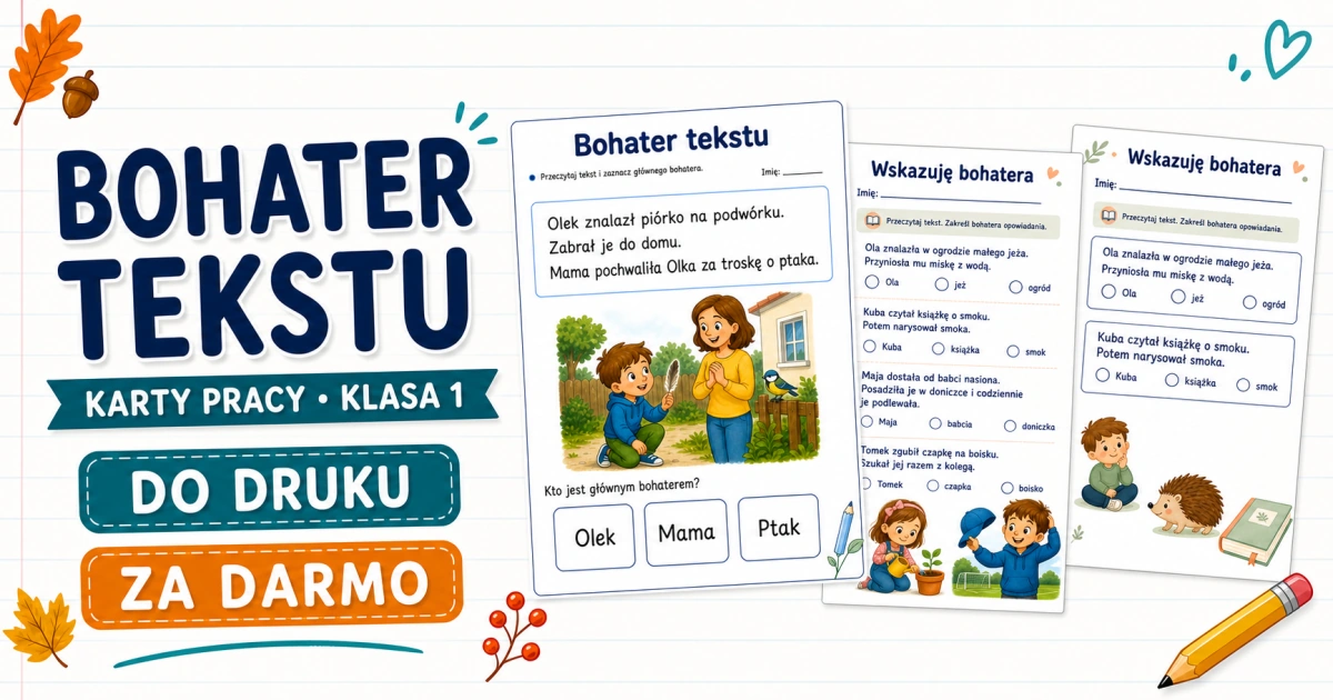 Bohater tekstu